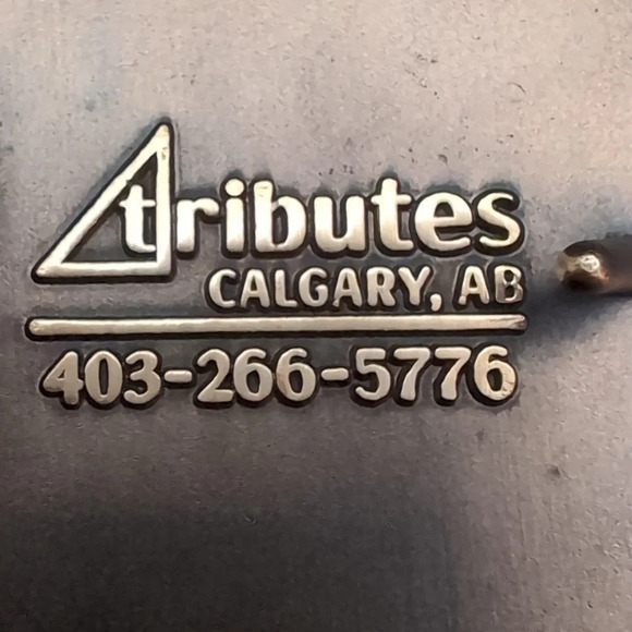 Colt Engineering Brass Men's Advertiser's Belt Buckles, Attributes Calgary . - Picture 3 of 5